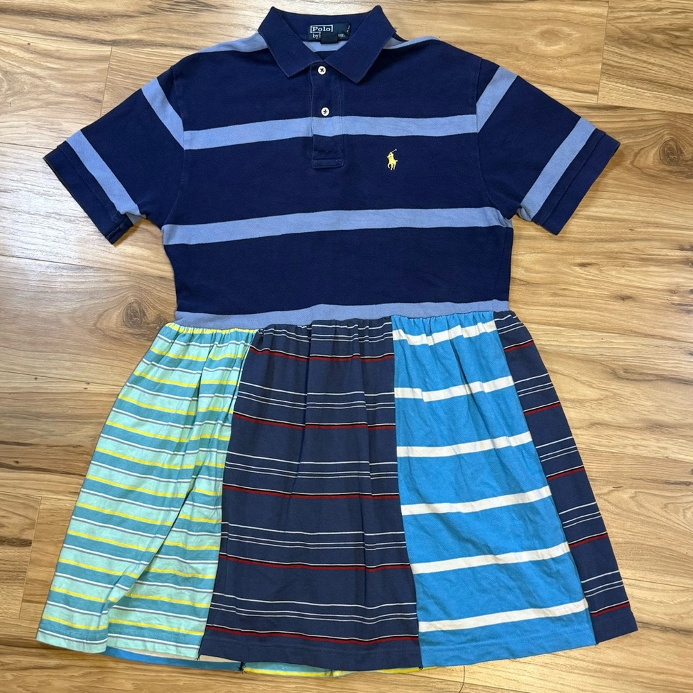 Polo Ralph Lauren Women’s Upcycled Patchwork Dress S